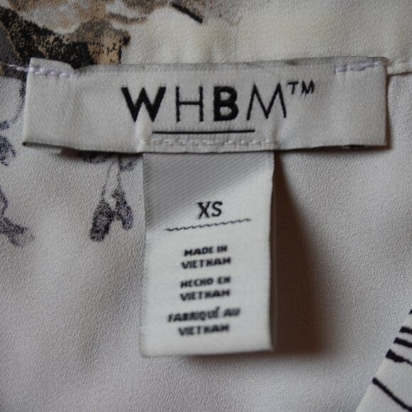 WHBM Floral Blouse || XS - Picture 5 of 6